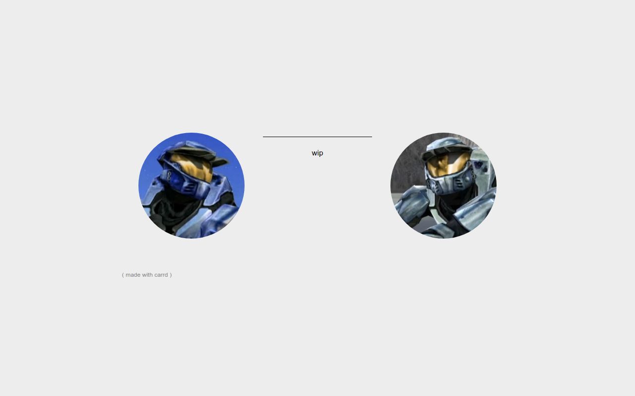 Carrd profile picture for @caboose